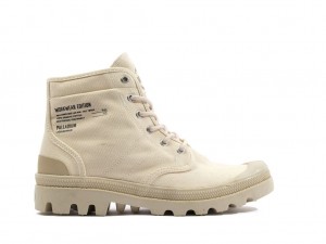 Botas Palladium Pallabrousse Workwear Hombre Sahara | YO7142963