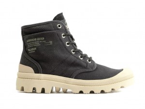 Botas Palladium Pallabrousse Workwear Hombre Negras | LX8970152