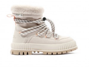 Botas Palladium Pallashock Hiver Mujer Almond Milk | SN3902174