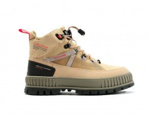 Botas Palladium Pallashock Travel Wp+ Hombre Desert | TS3841672