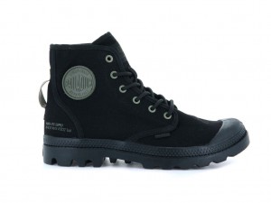 Botas Palladium Pampa Hi Htg Supply Mujer Negras Negras | FT2945801