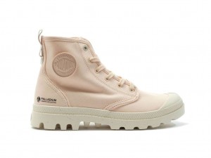 Botas Palladium Pampa Hi Zip Organic Hombre Peaskin | KH8654319