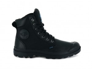 Botas Palladium Pampa Sport Cuff Wpn Hombre Negras | EB9587140