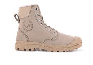 Botas Palladium Pampa Sport Cuff Wps Mujer Marrones | YG3920817