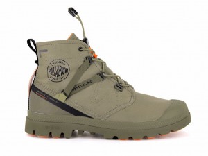 Botas Palladium Pampa Travel Lite+ Waterproof Mujer Dune | PH0976531