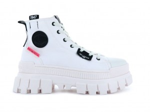 Botas Palladium Revolt Hi Tx Mujer Blancas | LV0726859