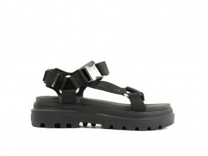 Sandalias Palladium Pallacruise Strap Mujer Negras Negras | HP8426571