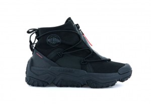 Zapatillas Palladium Off-grid Hi Zip Waterproof + Niños Negras Negras | SB4132790