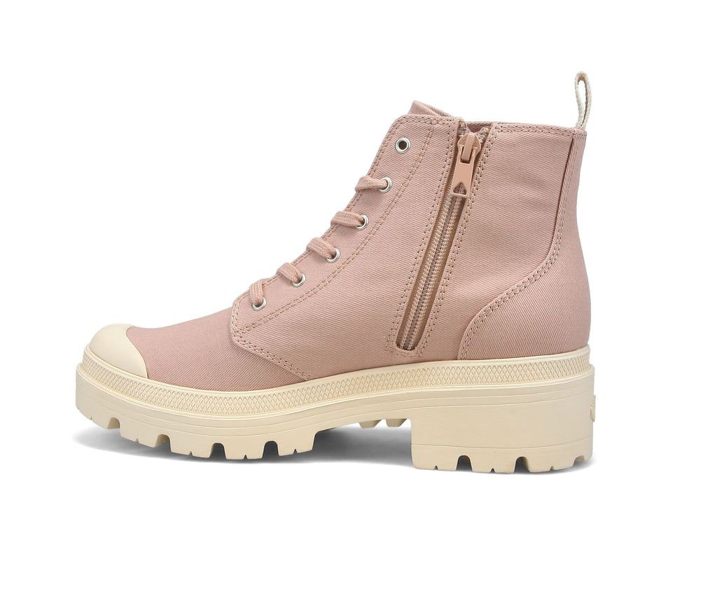 Botas Palladium Pallabase Twill Mujer Earth Clay Liq | UN2379015