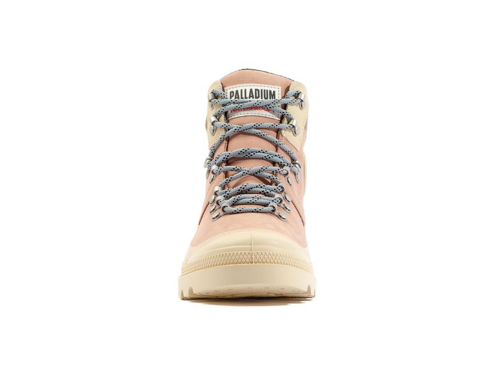 Botas Palladium Pallabrousse Hkr Wp+ Mujer Beige Marrones | LQ4385976