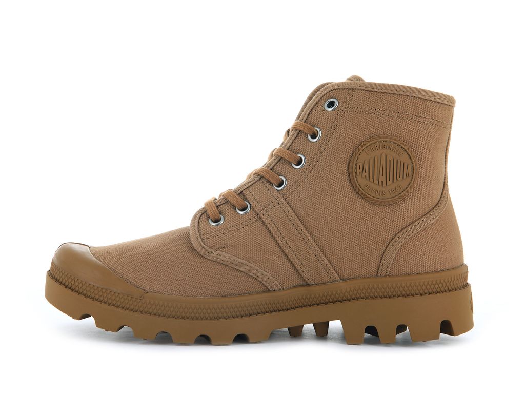 Botas Palladium Pallabrousse Hombre Cinnamon | US5086327