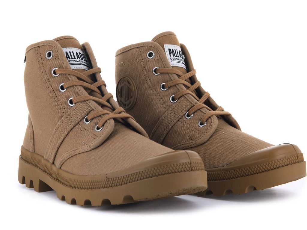 Botas Palladium Pallabrousse Hombre Cinnamon | US5086327