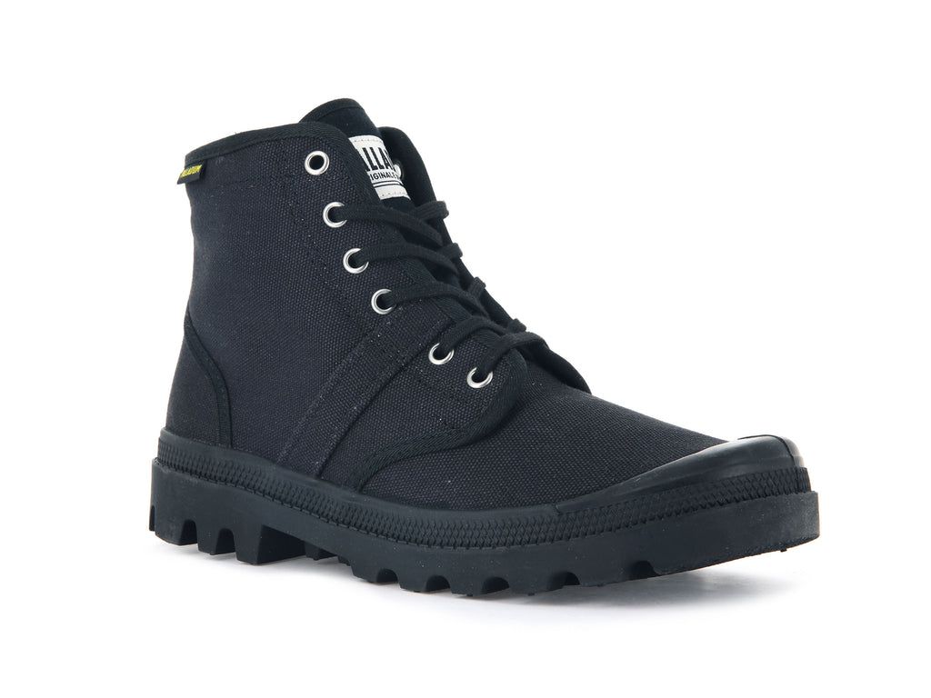 Botas Palladium Pallabrousse Hombre Negras Negras | TC6891072