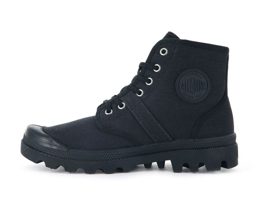 Botas Palladium Pallabrousse Hombre Negras Negras | TC6891072