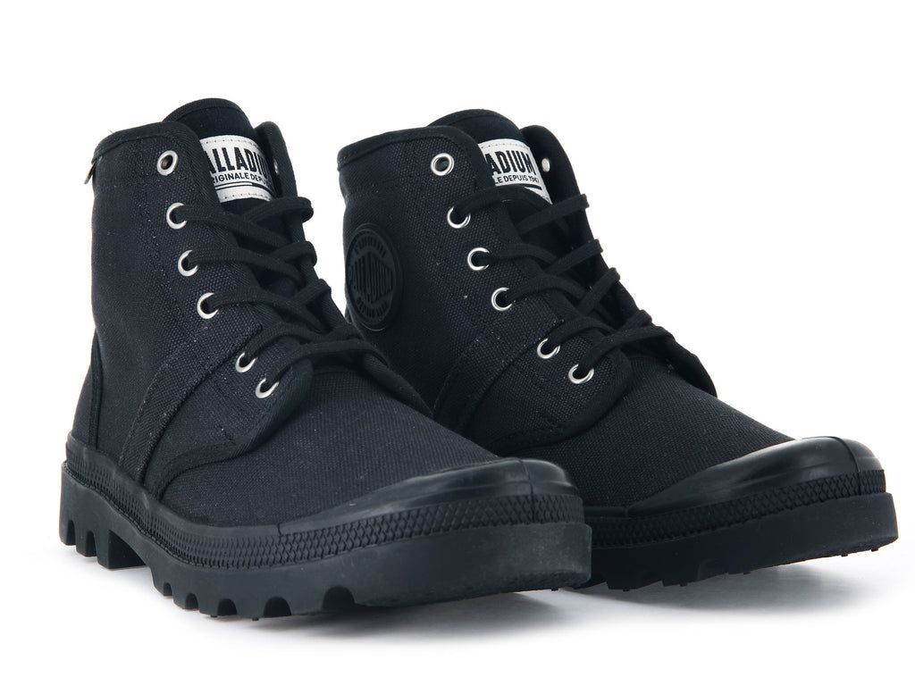 Botas Palladium Pallabrousse Hombre Negras Negras | TC6891072