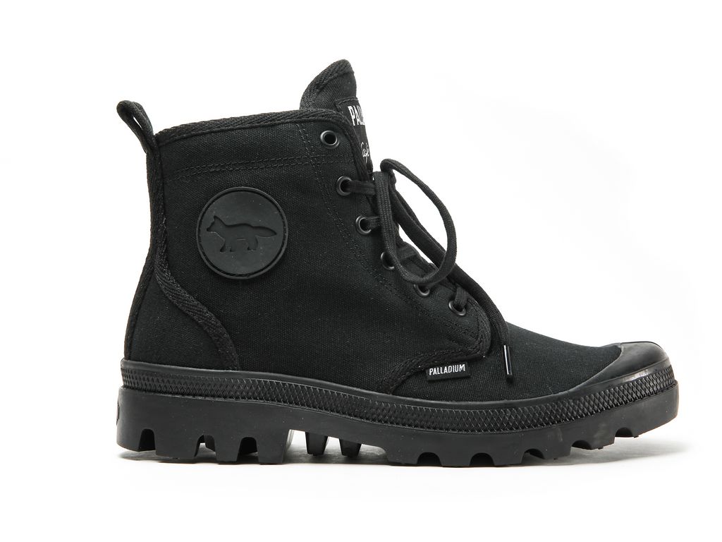 Botas Palladium Pallabrousse X Kitsune Hombre Negras Negras | LE0187596