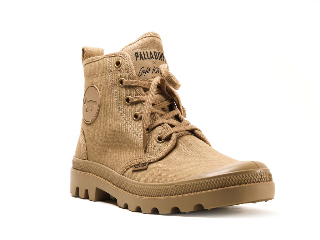 Botas Palladium Pallabrousse X Kitsune Hombre Woodlin | WL8314650