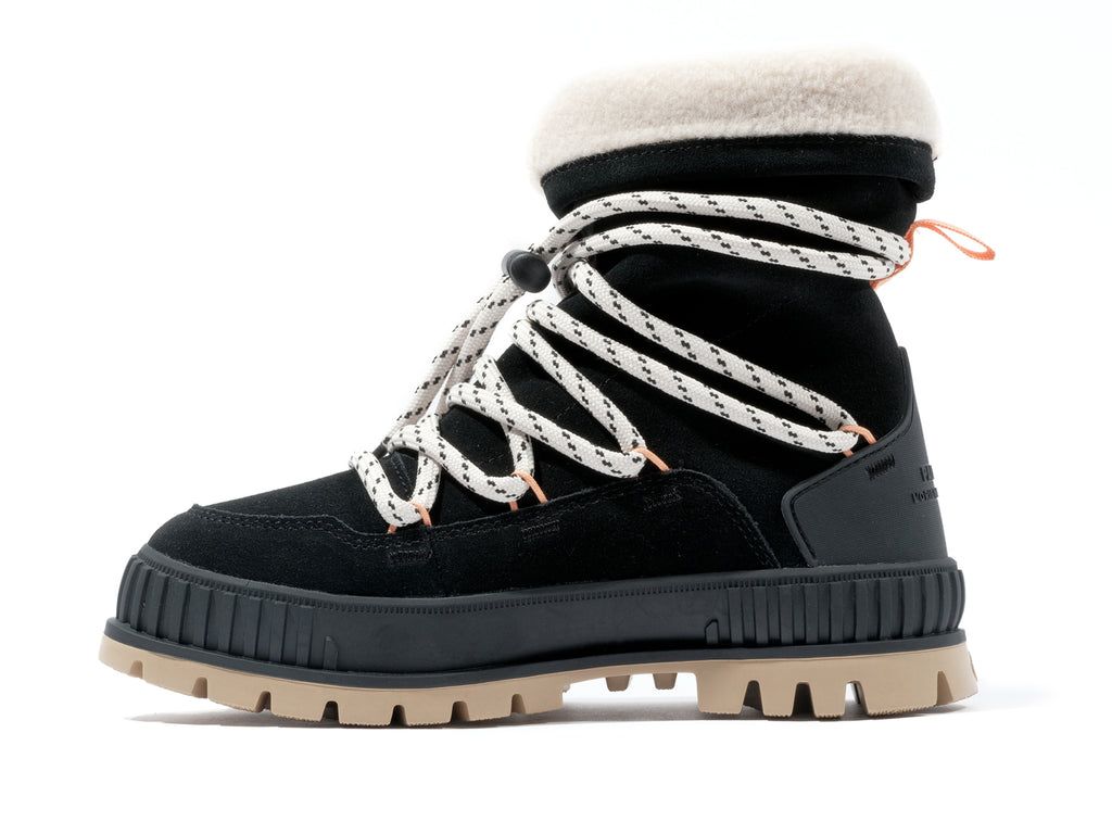 Botas Palladium Pallashock Hiver Mujer Negras | GC5189206