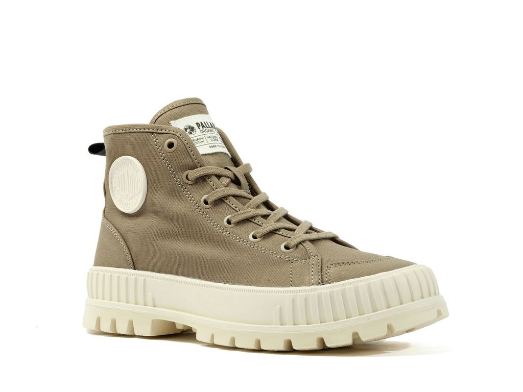 Botas Palladium Pallashock Organic 2 Mujer Verde | RE1283706