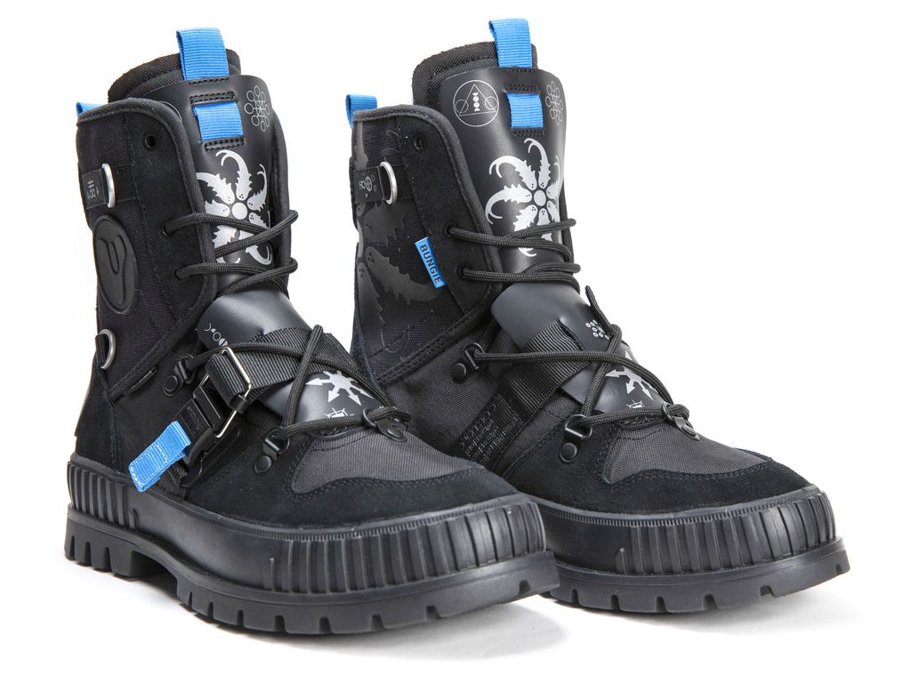 Botas Palladium Pallashock X Destiny Mujer Negras | EM2937148