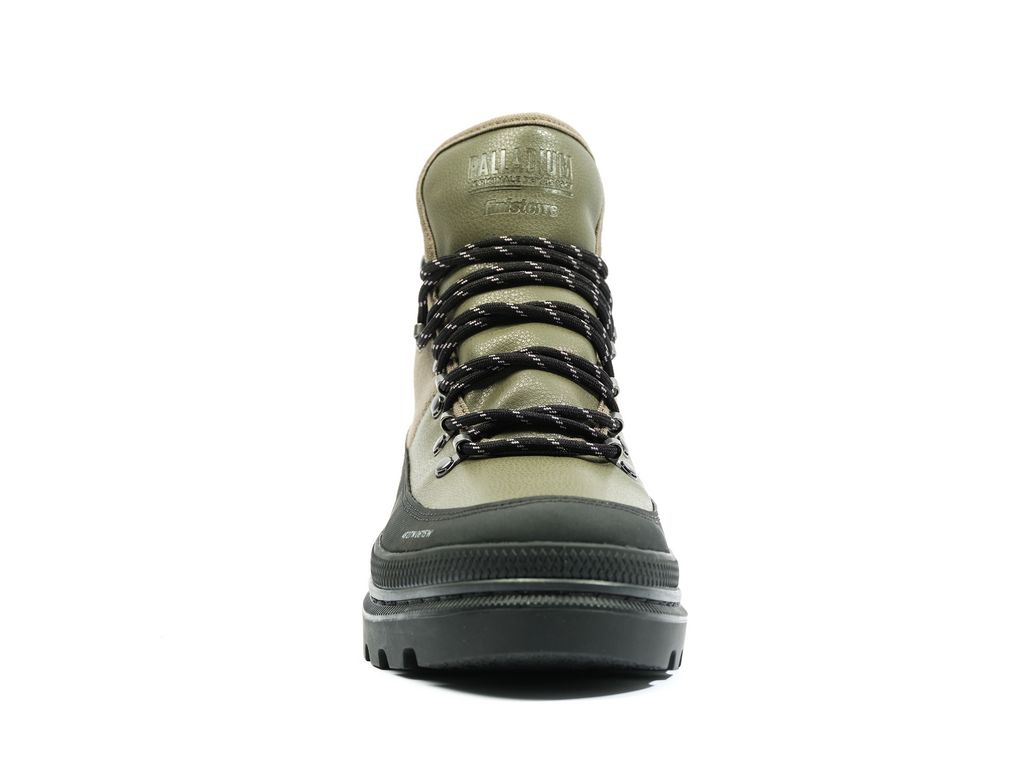 Botas Palladium Pallatrooper Hiker Wp+ Hombre Verde Oliva | SE9075421