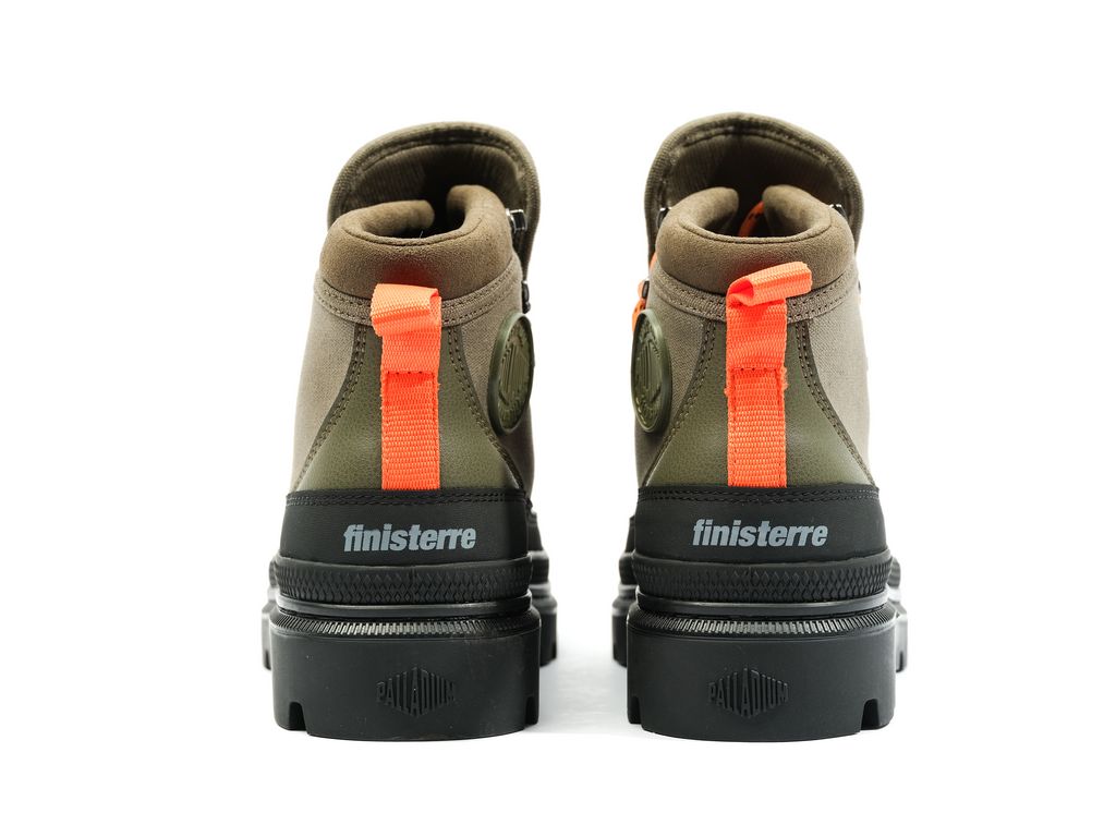 Botas Palladium Pallatrooper Hiker Wp+ Hombre Verde Oliva | SE9075421