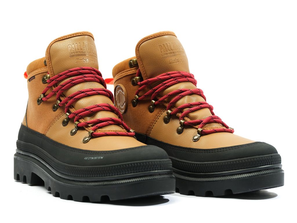 Botas Palladium Pallatrooper Hiker Wp+ Mujer Apple Cinammon | AT6248531