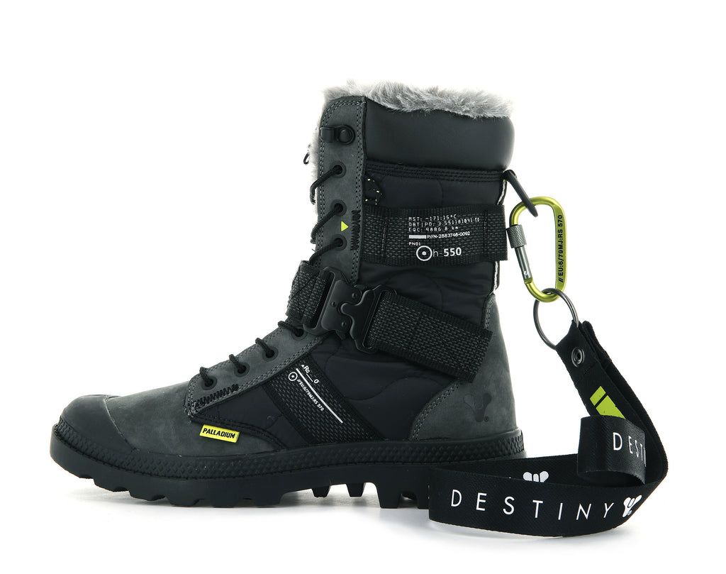 Botas Palladium Pampa Europa Tactical X Destiny Mujer Negras | KJ2903468