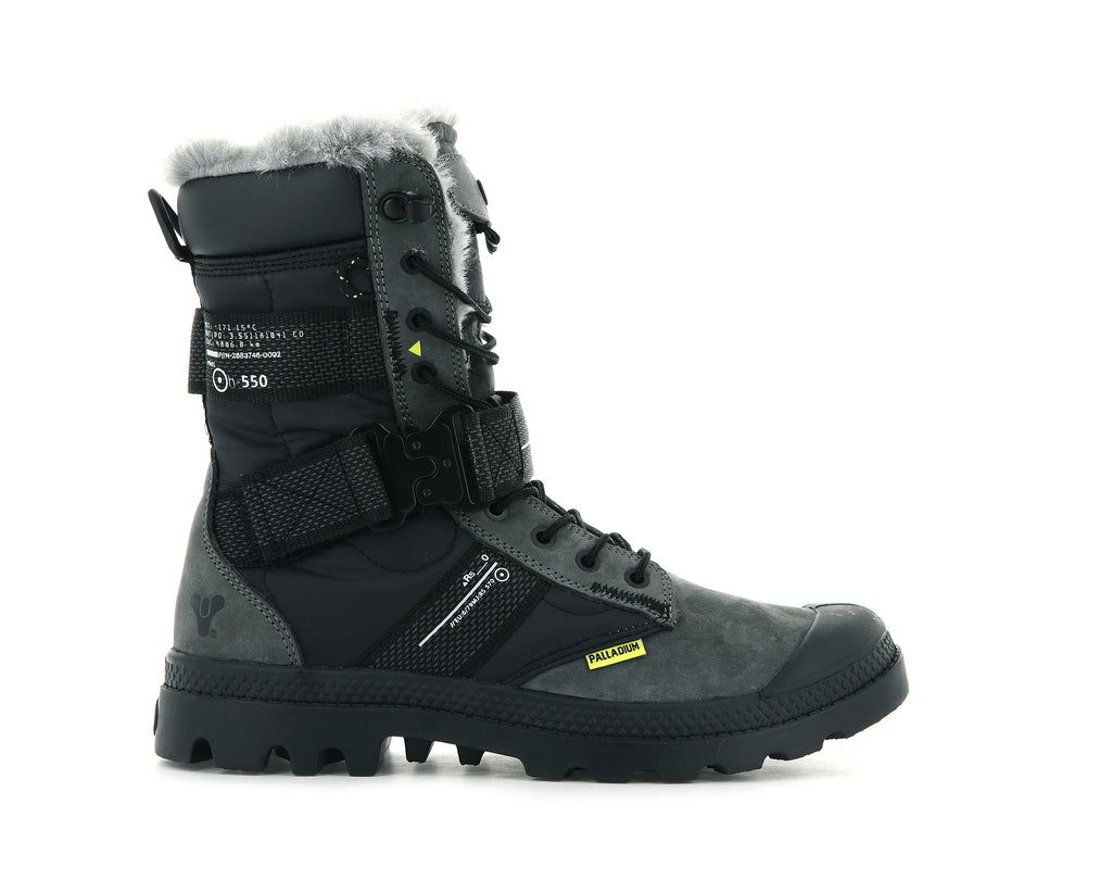 Botas Palladium Pampa Europa Tactical X Destiny Mujer Negras | KJ2903468