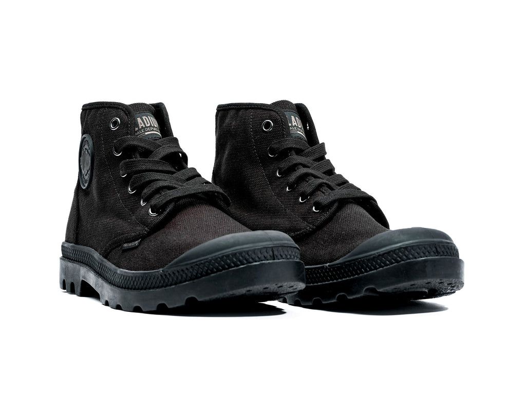 Botas Palladium Pampa Hi Hombre Negras Negras | HF9812537