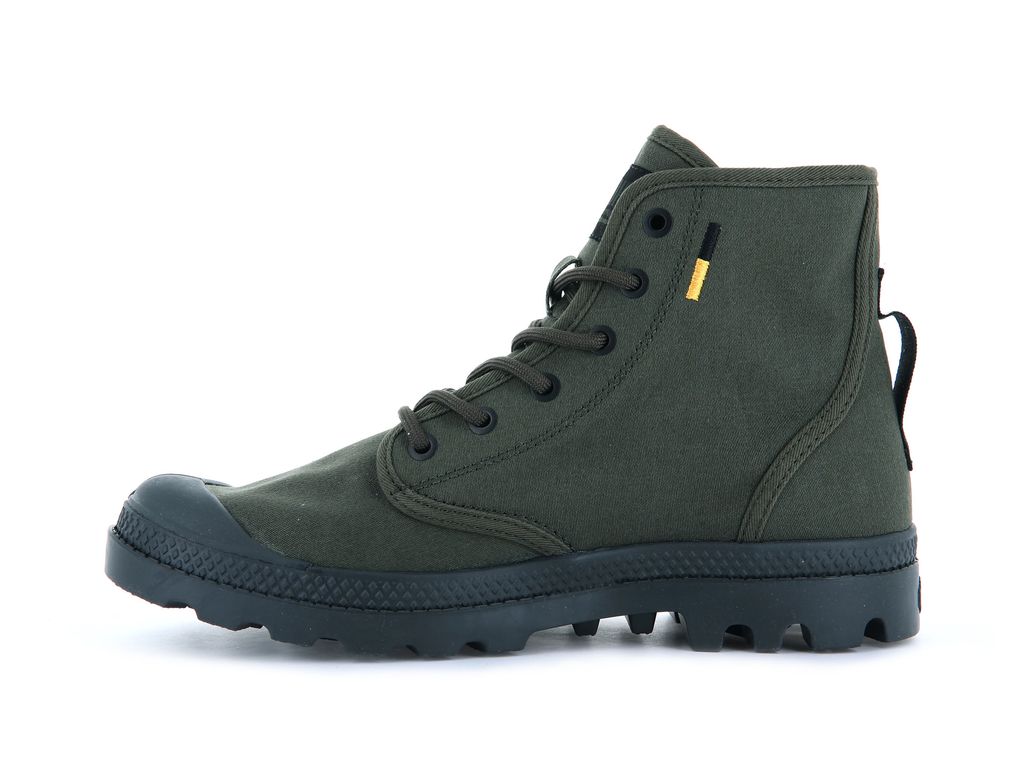 Botas Palladium Pampa Hi Htg Supply Hombre Verde Oliva | FI0673458