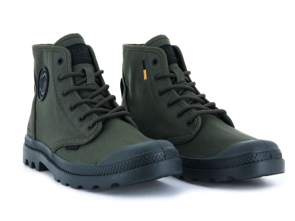 Botas Palladium Pampa Hi Htg Supply Hombre Verde Oliva | FI0673458