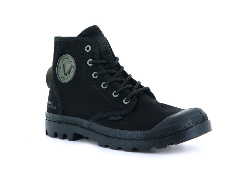 Botas Palladium Pampa Hi Htg Supply Mujer Negras Negras | FT2945801