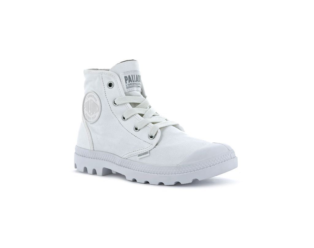 Botas Palladium Pampa Hi Mujer Blancas | SI6928714