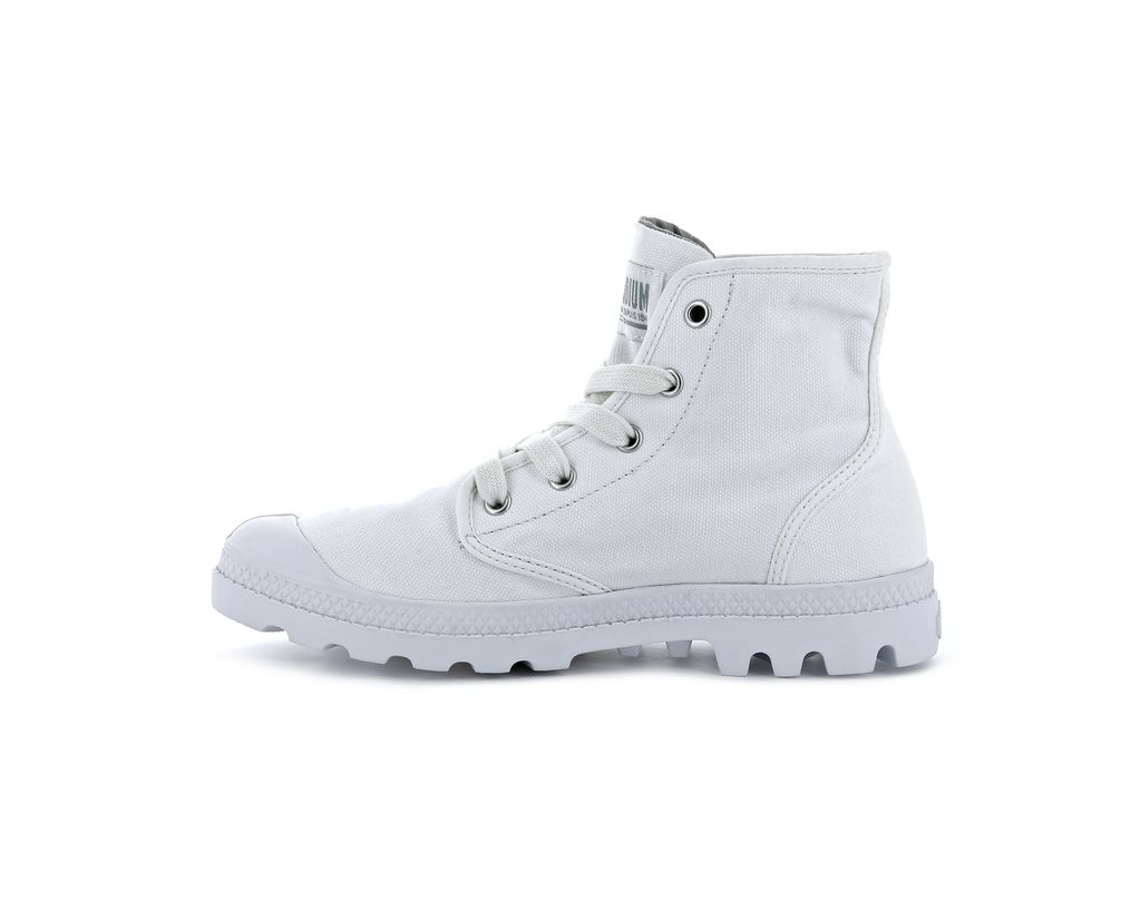 Botas Palladium Pampa Hi Mujer Blancas | SI6928714