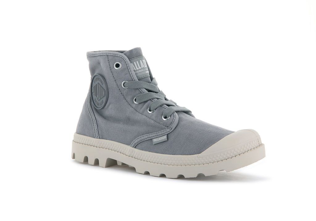 Botas Palladium Pampa Hi Mujer Gris | VO9785024