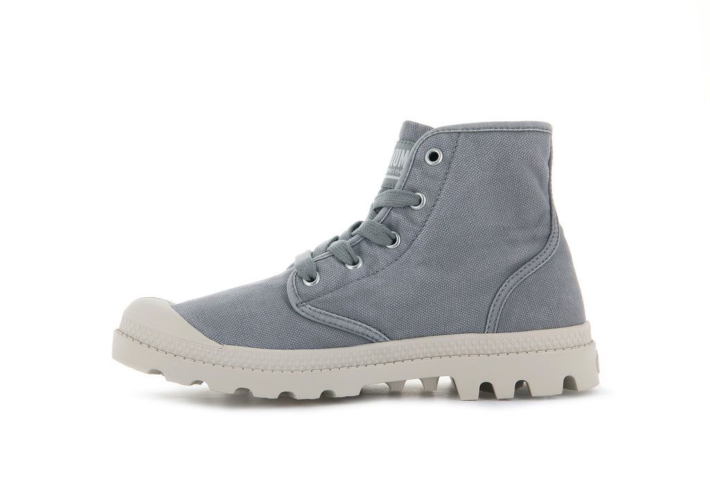 Botas Palladium Pampa Hi Mujer Gris | VO9785024