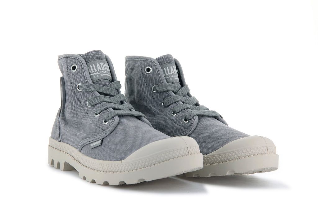 Botas Palladium Pampa Hi Mujer Gris | VO9785024