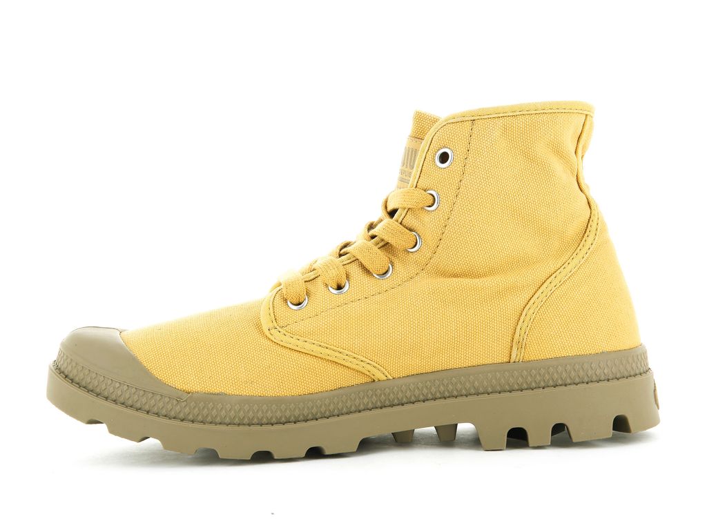 Botas Palladium Pampa Hi Mujer Naranjas Doradas | RJ5063217