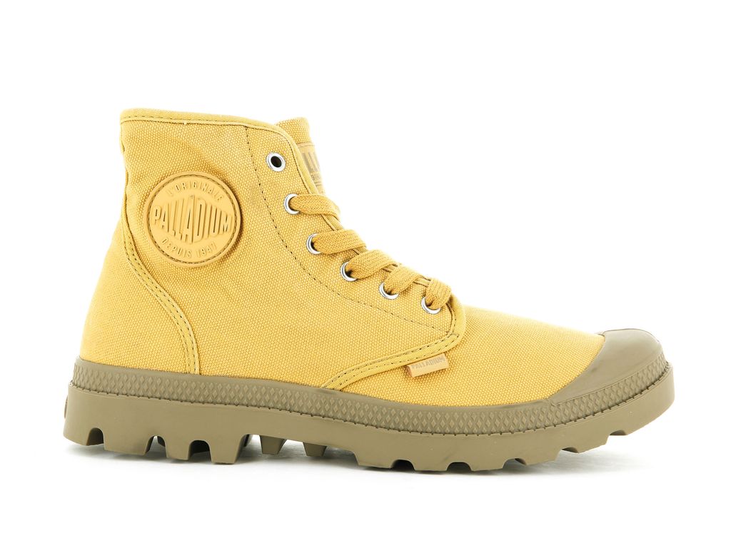 Botas Palladium Pampa Hi Mujer Naranjas Doradas | RJ5063217