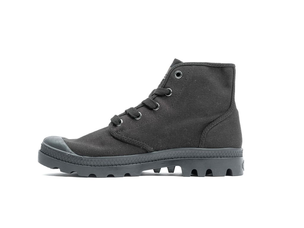 Botas Palladium Pampa Hi Mujer Negras Negras | AB3694705