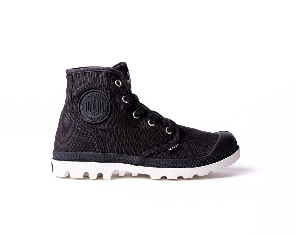 Botas Palladium Pampa Hi Mujer Negras | RA3904726