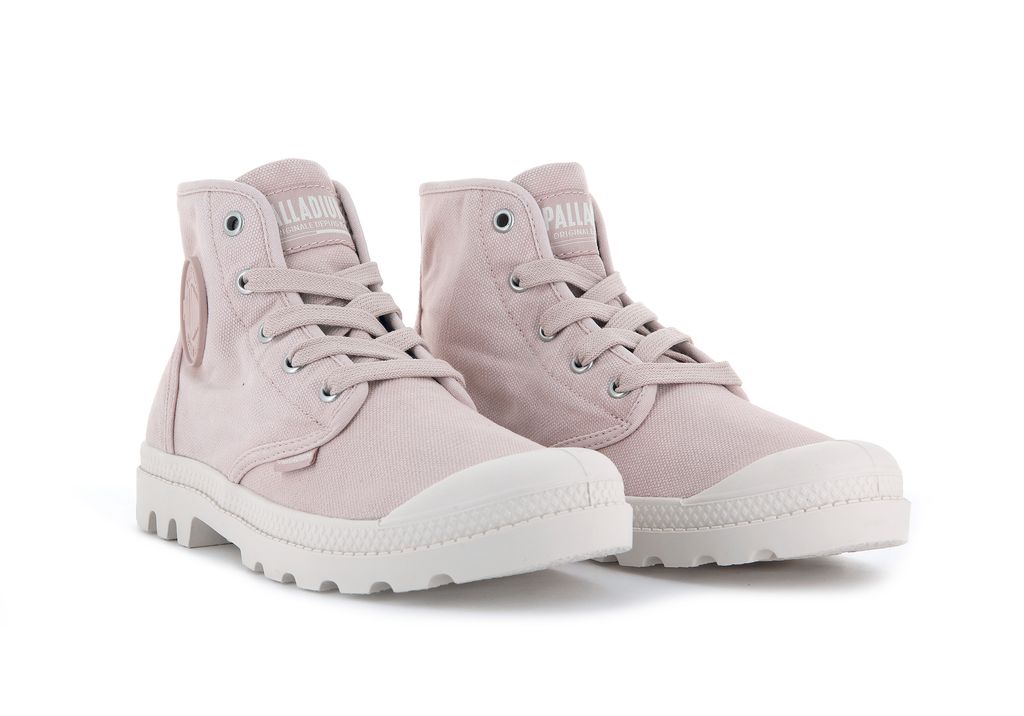 Botas Palladium Pampa Hi Mujer Rosas | OS8305462