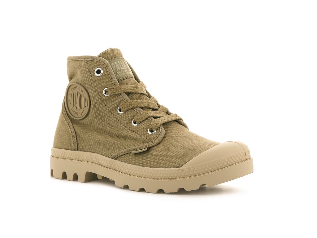 Botas Palladium Pampa Hi Mujer Verde Oliva | MV1045278