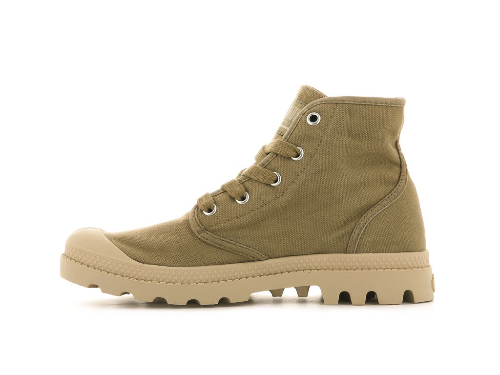 Botas Palladium Pampa Hi Mujer Verde Oliva | MV1045278