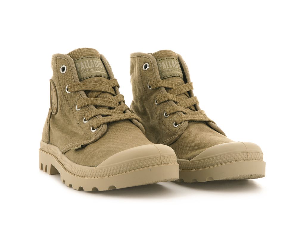 Botas Palladium Pampa Hi Mujer Verde Oliva | MV1045278