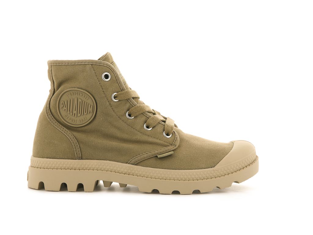 Botas Palladium Pampa Hi Mujer Verde Oliva | MV1045278