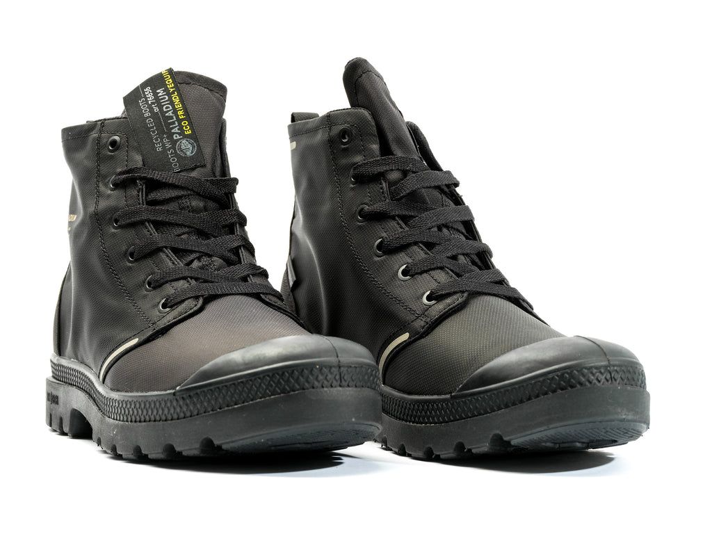 Botas Palladium Pampa Lite+ Recycle Wp+ Hombre Negras Negras | KD0418765