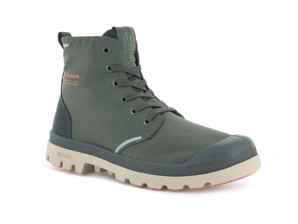 Botas Palladium Pampa Lite+ Recycle Wp+ Hombre Verde Oliva Verde Oliva | VC9368742