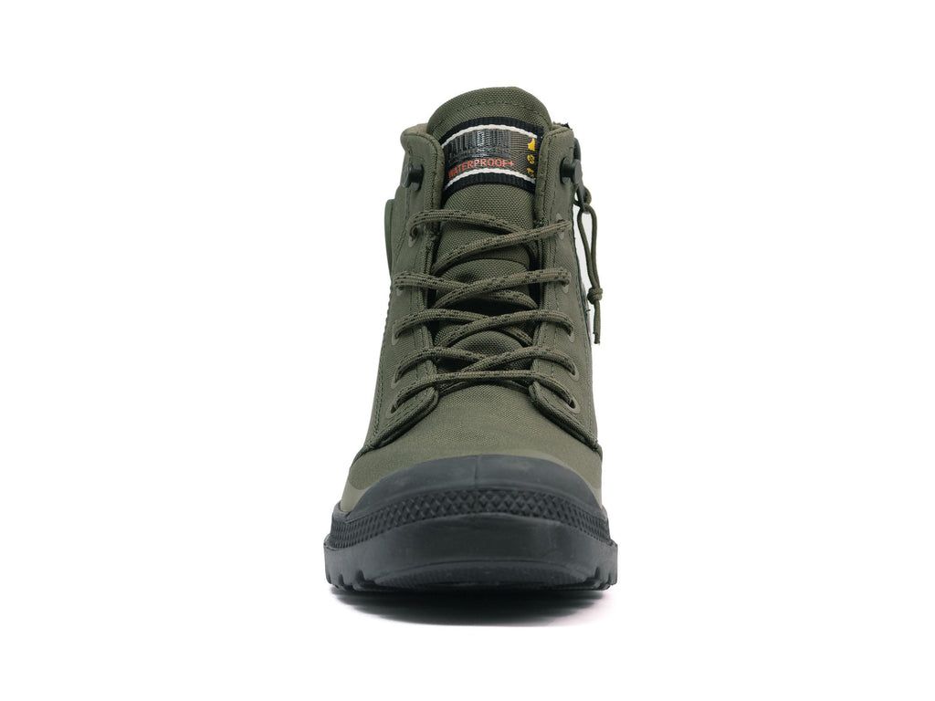 Botas Palladium Pampa Rcyl Lt+wp+zip Hombre Verde Oliva | DE4278609